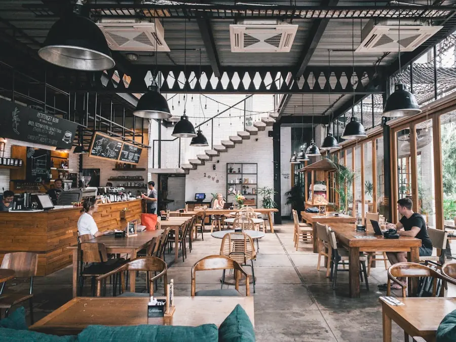 Restaurant dining room